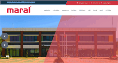 Desktop Screenshot of maral.com.tr