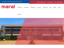 Tablet Screenshot of maral.com.tr